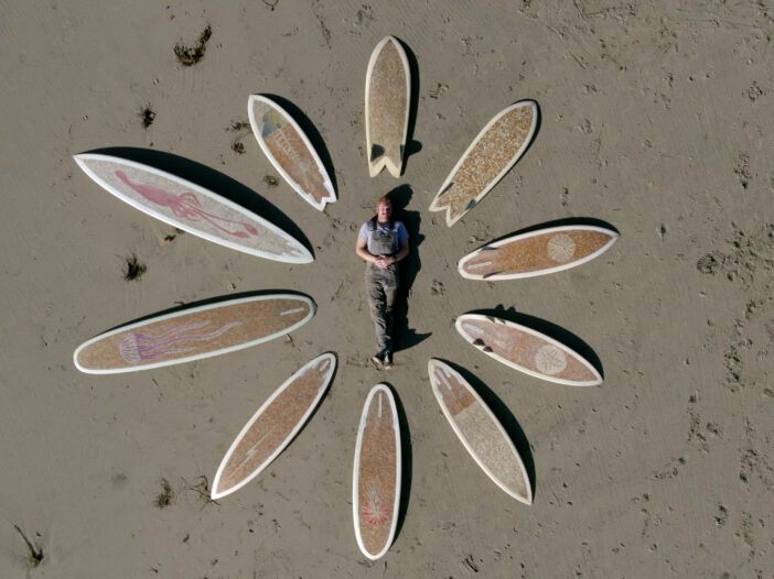 STORIES behind THE WAVES／映像の先に繋がるもの_01 The Cigarette Surfboard