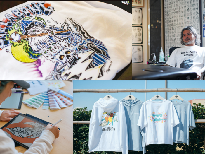 2人のアーティストが描く「BILLABONG GALLERY」最新コレクションが発表